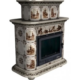 Каминная облицовка КимрПечь Прованс центральная двухъярусная Голландия